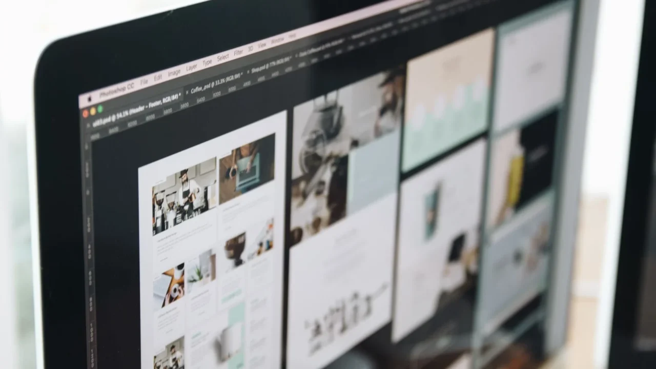 Business Growth Website Management Computer Screen
